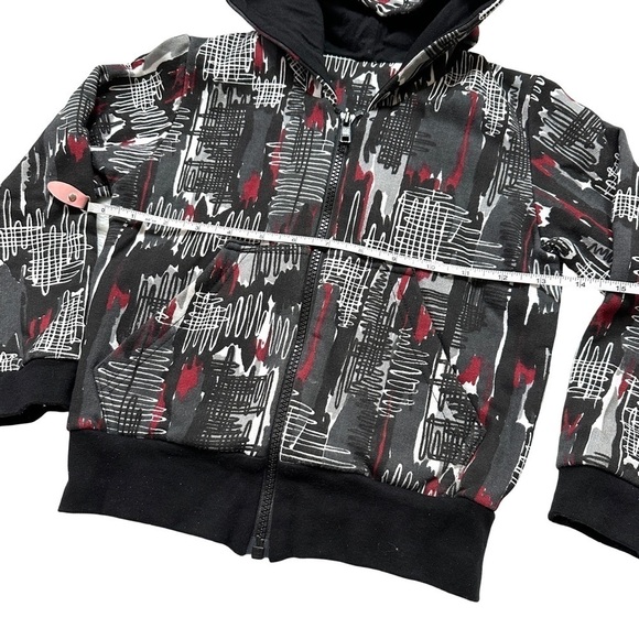 ⭐️ 5 for $25 Stylish Kids Hoodie Black Grey Burgundy Red 110 cm 4-5 Years - Picture 4 of 6